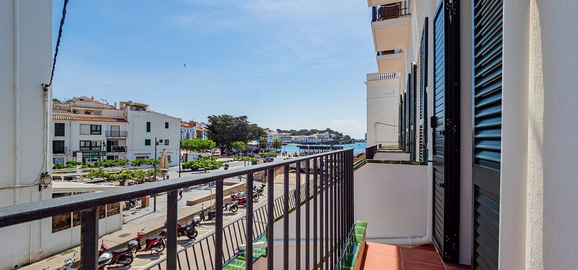 Family Room with terrace and side sea views